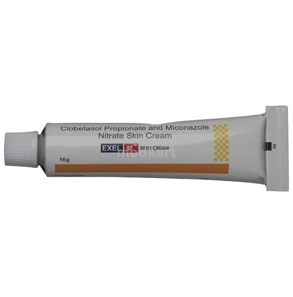 exel m skin cream 16 gm